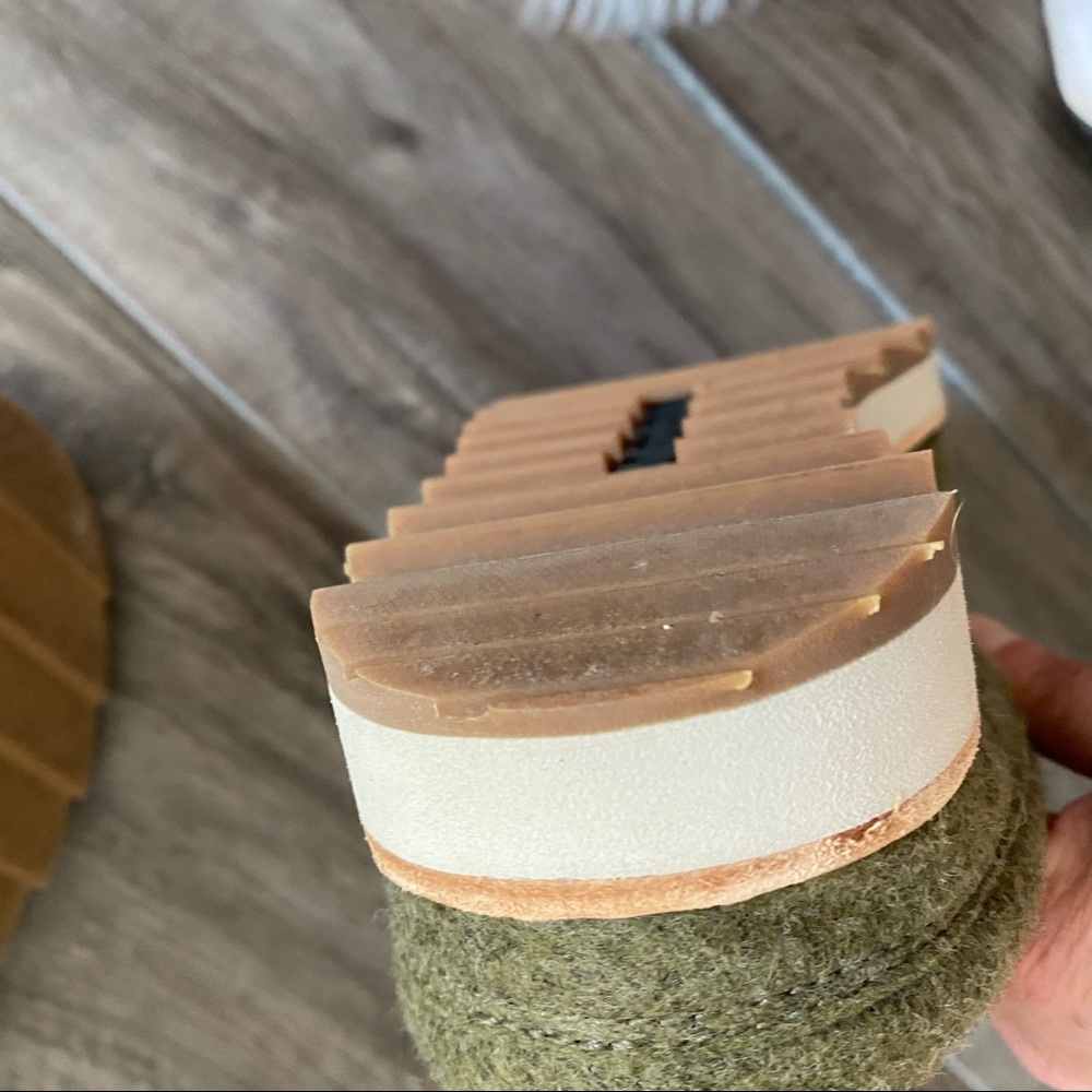 Merrell Mens Juno Clog Wool Size 9 Olive Color - Picture 7 of 9